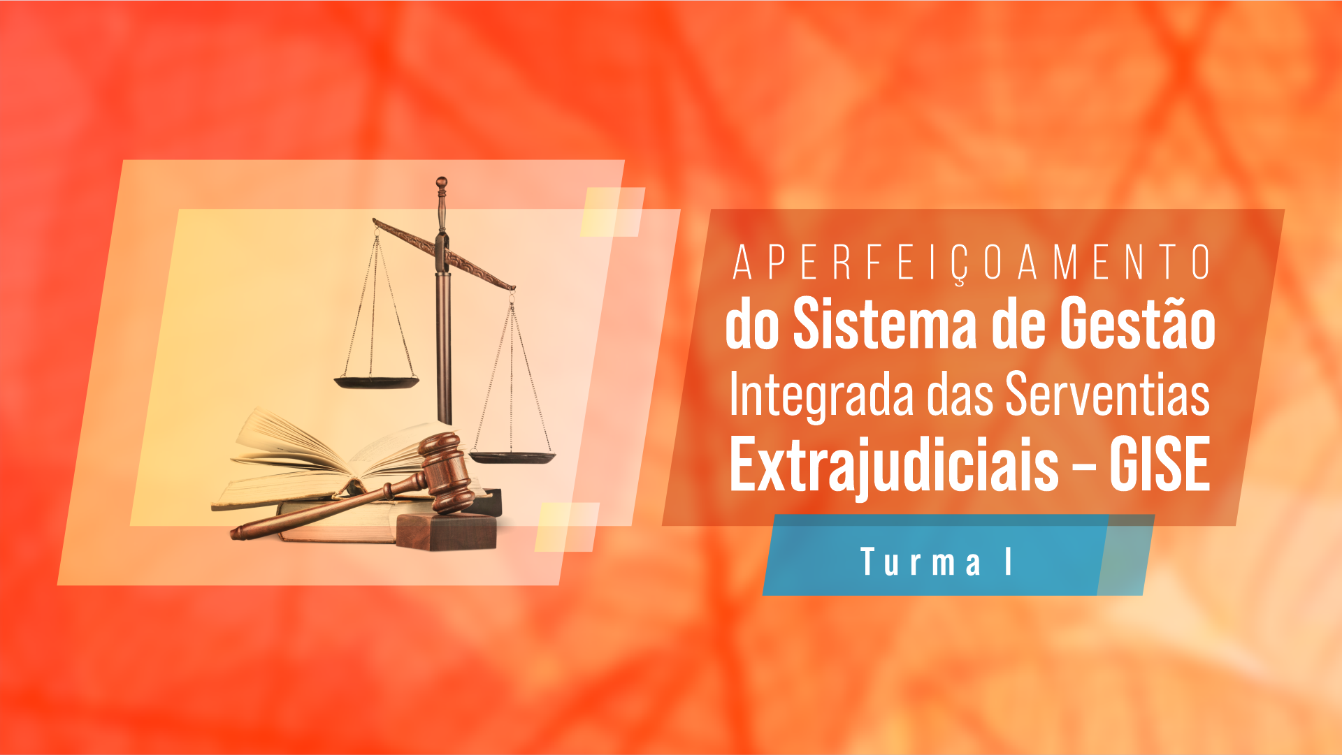 Aperfeiçoamento do Sistema de Gestão Integrada das Serventias Extrajudiciais – GISE - Turma 1