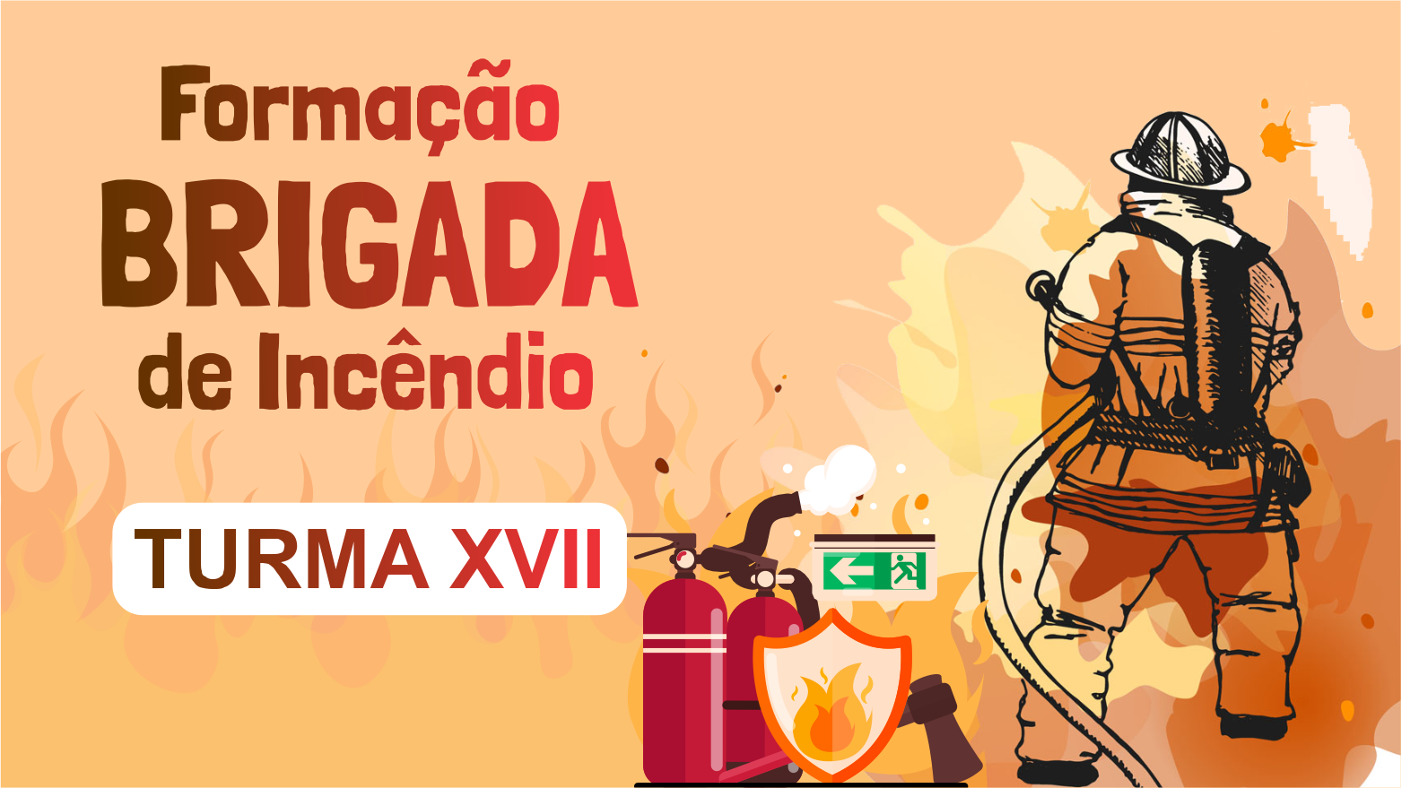  FORMAÇÃO DA BRIGADA DE INCÊNDIO - TURMA XVII - ARAGUATINS